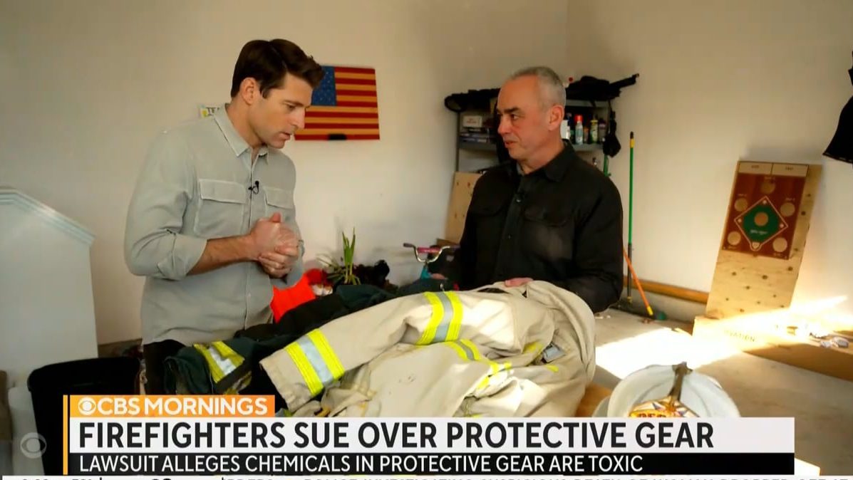 Firefighters Sue Over Gear